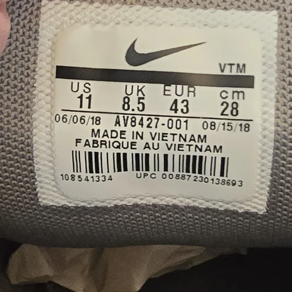 Nike Women's Air Max 270 Dark Stucco with Gold Accents - Picture 7 of 7